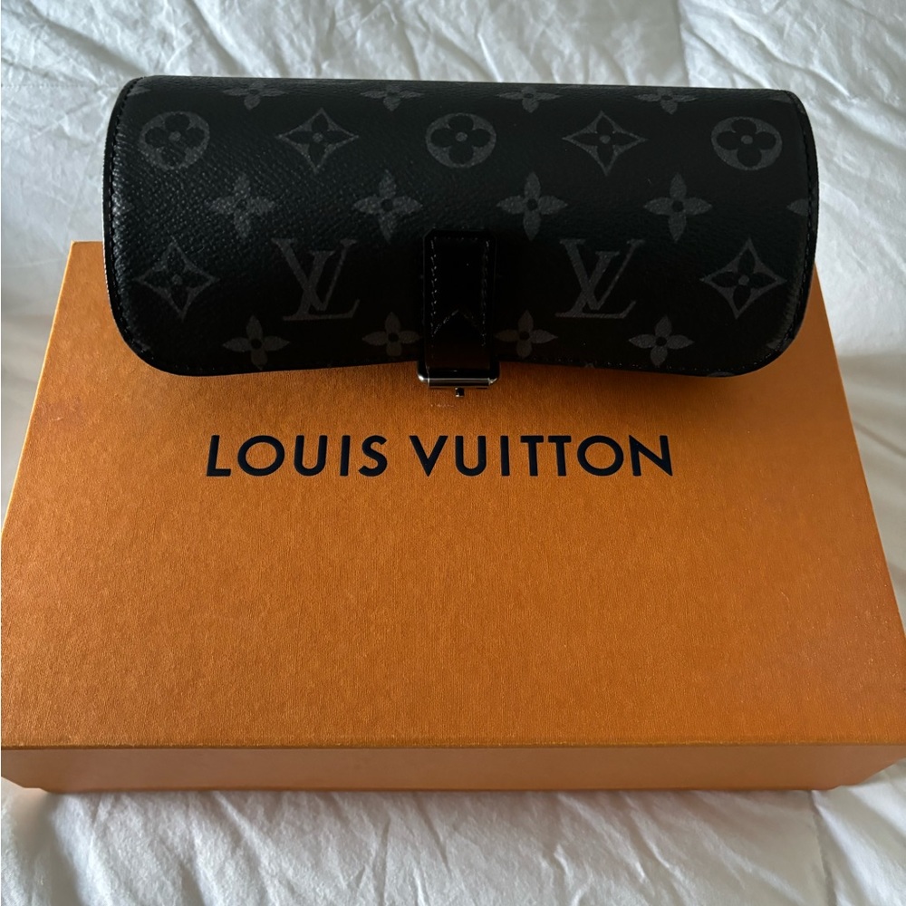 Louis Vuitton Eclipse Monogram Watch Case